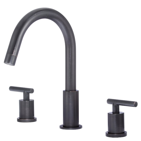 Novatto WALTZ Widespread 2-Handle Lavatory Faucet in Oil Rubbed Bronze NBF-112ORB - main